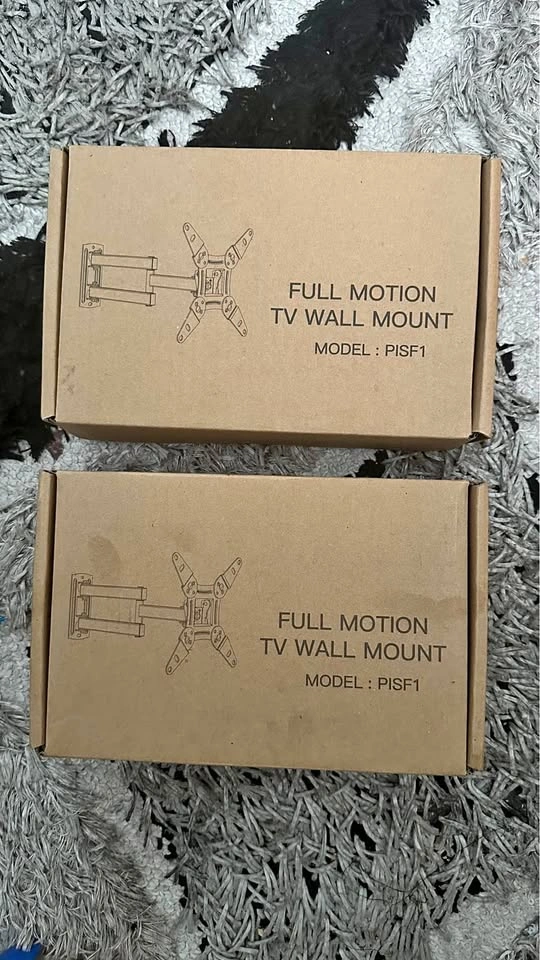 2 Brand New Full-Motion TV Wall Mounts