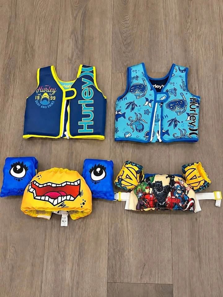 4 Kids Life Jackets / Swim Vests Bundle