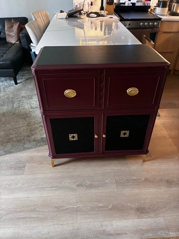 Up-cycled Vintage radio/phonograph console with Bluetooth - photo 4