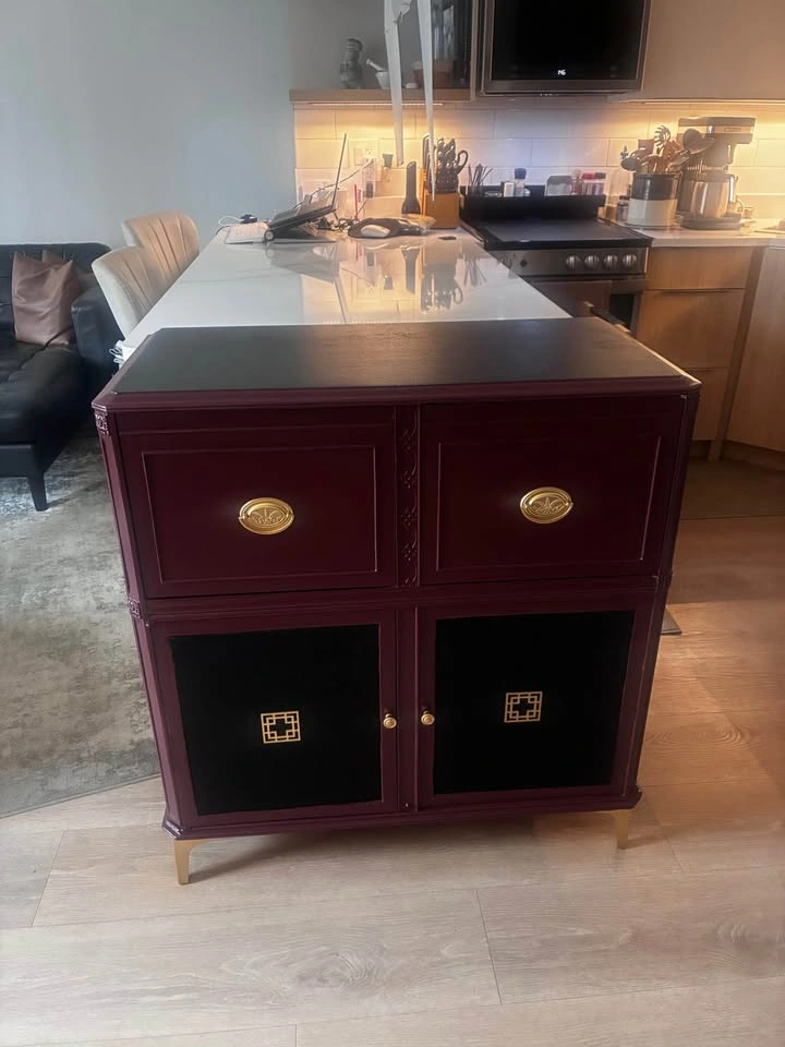 Up-cycled Vintage radio/phonograph console with Bluetooth - photo 5