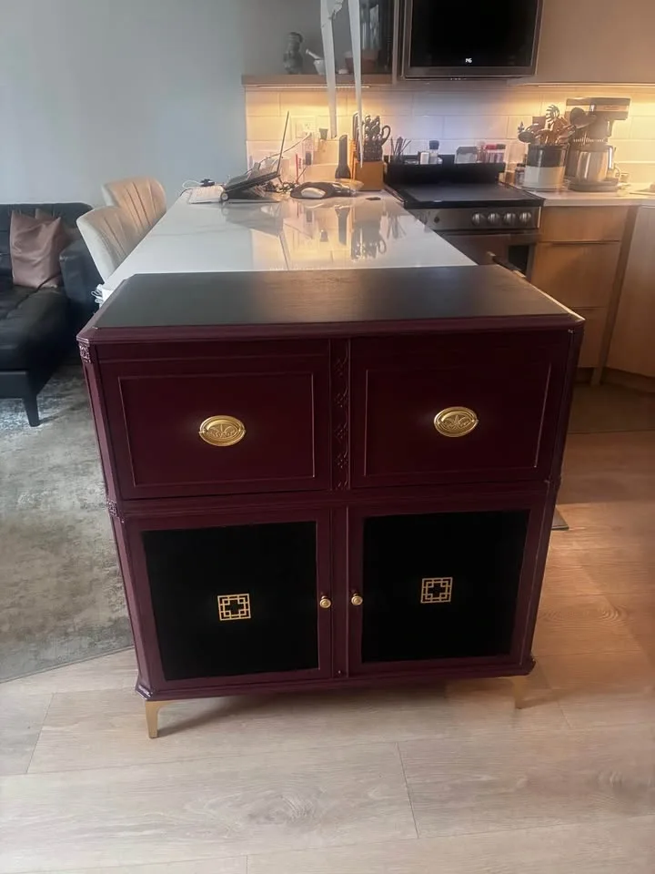 Up-cycled Vintage radio/phonograph console with Bluetooth - photo 5