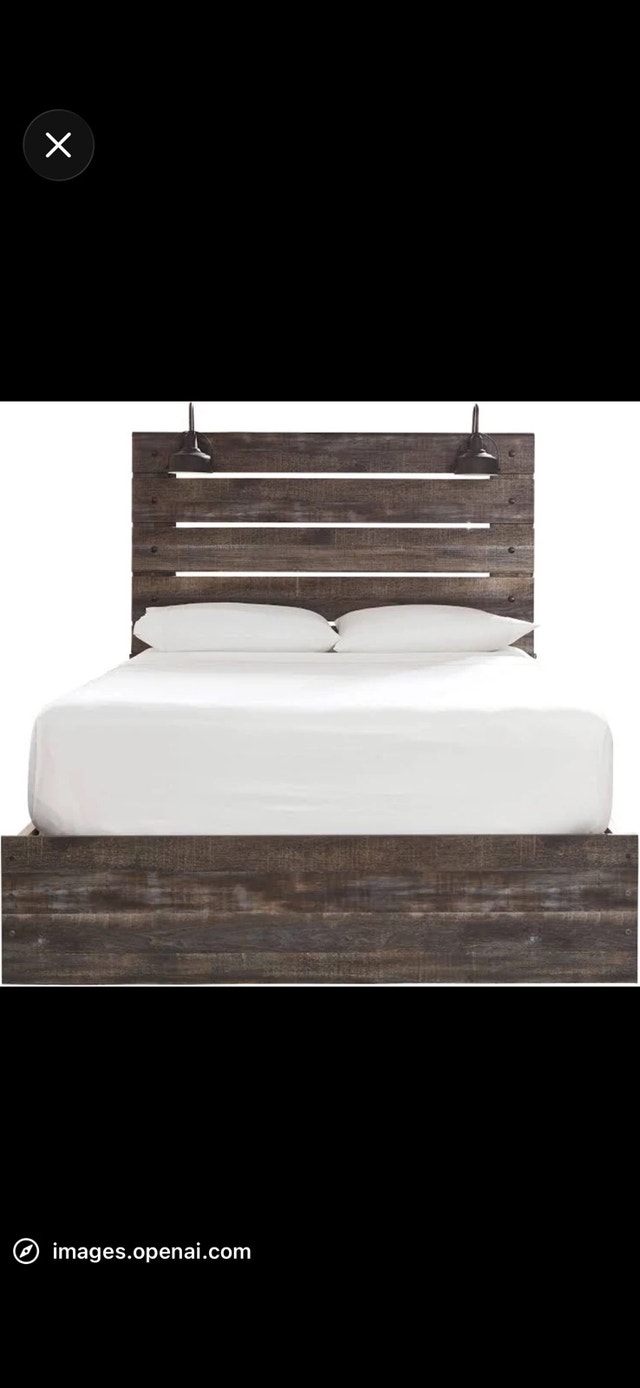 Ashley Furniture Drystan King Size Bed Frame - photo 3