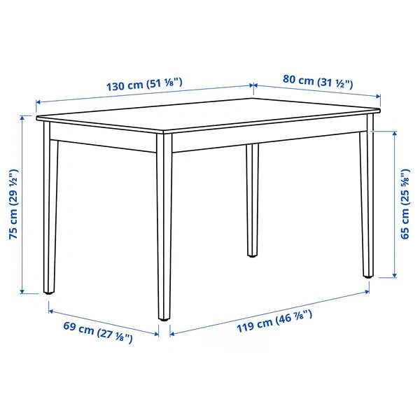 IKEA NÄSINGE Extendable Dining Table with Set Chairs - photo 4
