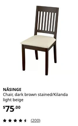 IKEA NÄSINGE Extendable Dining Table with Set Chairs - photo 5