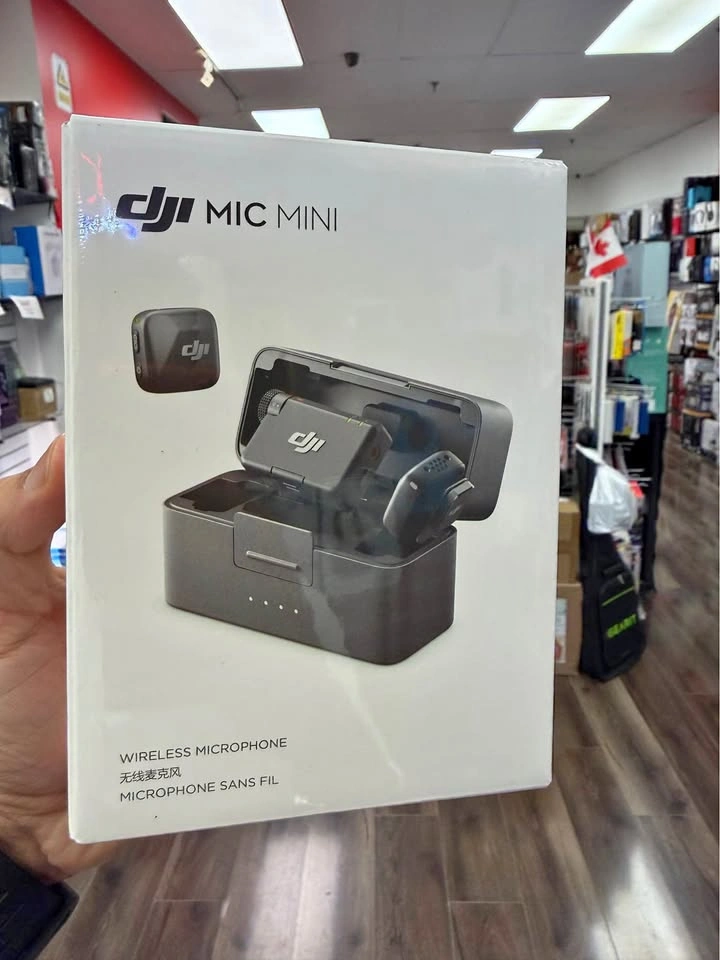 DJI Mic Mini (2 Microphones, 1 Receiver, 1 Year Warranty)