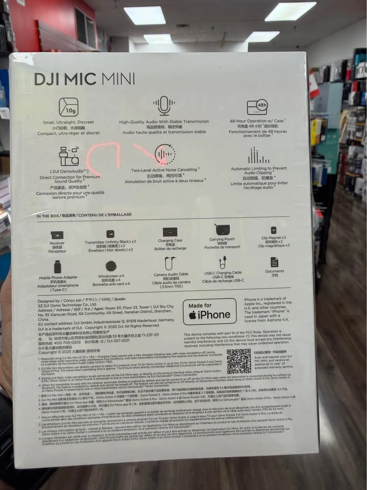 DJI Mic Mini (2 Microphones, 1 Receiver, 1 Year Warranty) - photo 2