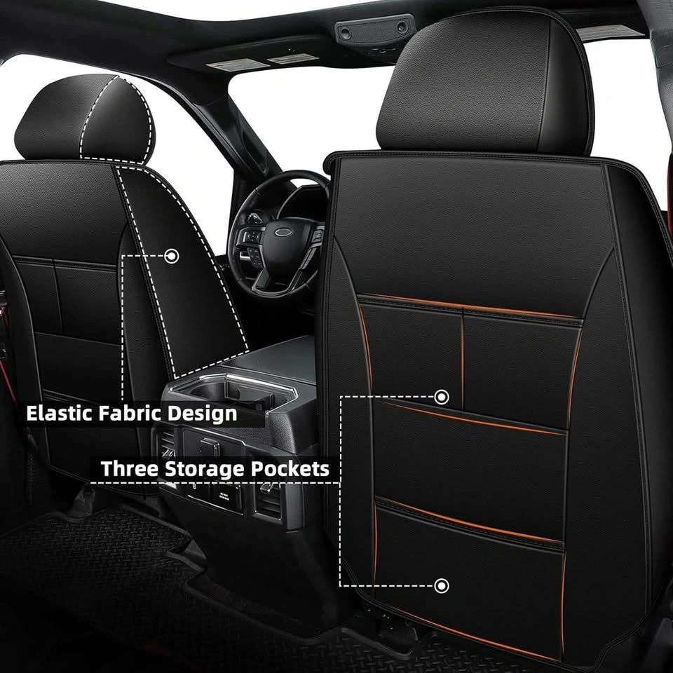 New Silverado & Sierra 2007-2026 Faux Leather Seat Covers - photo 2