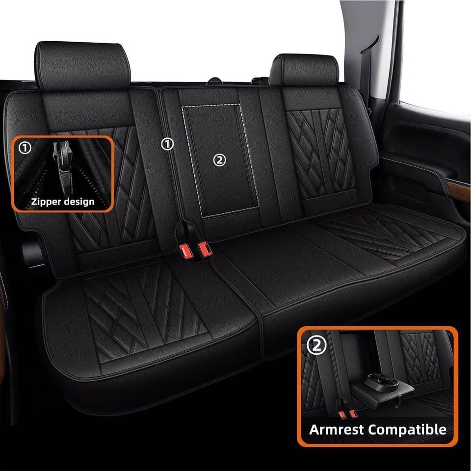 New Silverado & Sierra 2007-2026 Faux Leather Seat Covers - photo 3