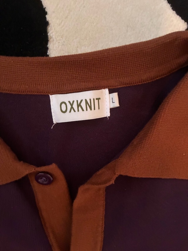OXKNIT Button-Up Knit Polo - photo 2