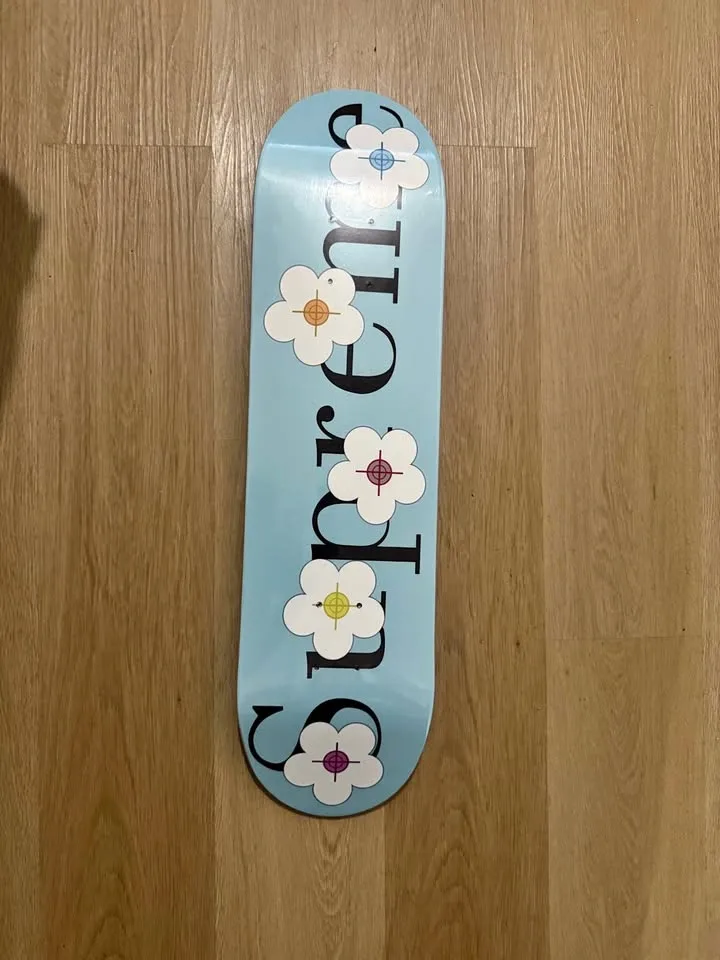 Supreme Flower Skateboard Deck