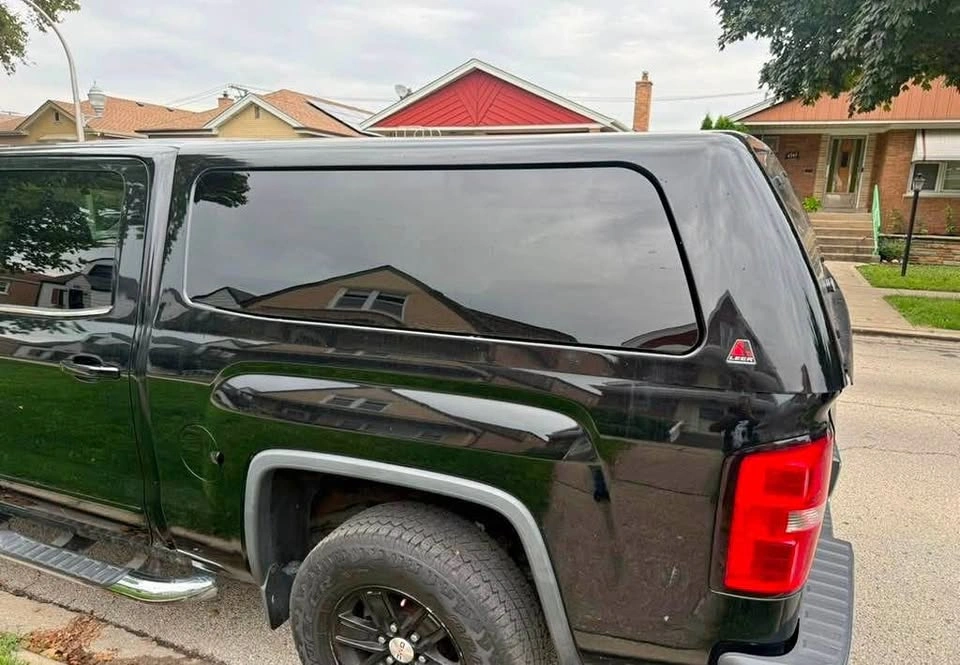 Camper Topper Cap for 2014-2018 GMC Sierra Crew Cab 5.5