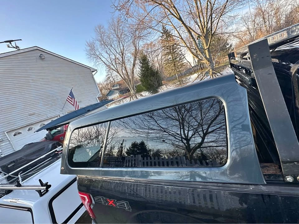 Camper Topper Cap for 2019 GMC Sierra Crew Cab Short Bed