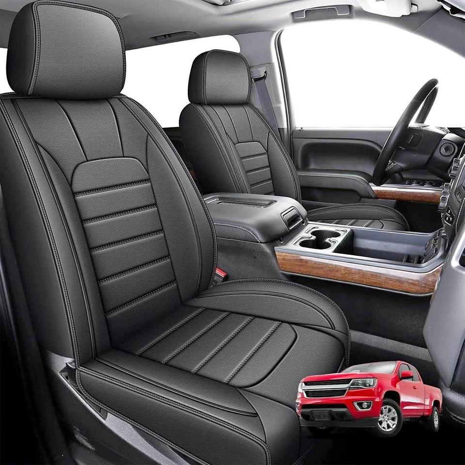 Tailored Fit for Silverado & Sierra Faux Leather Truck Seat Cove