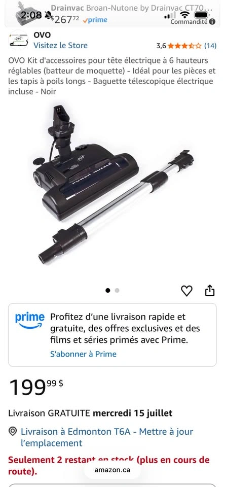 New OVO Power Nozzle and Adjustable Electrical Wand - photo 3