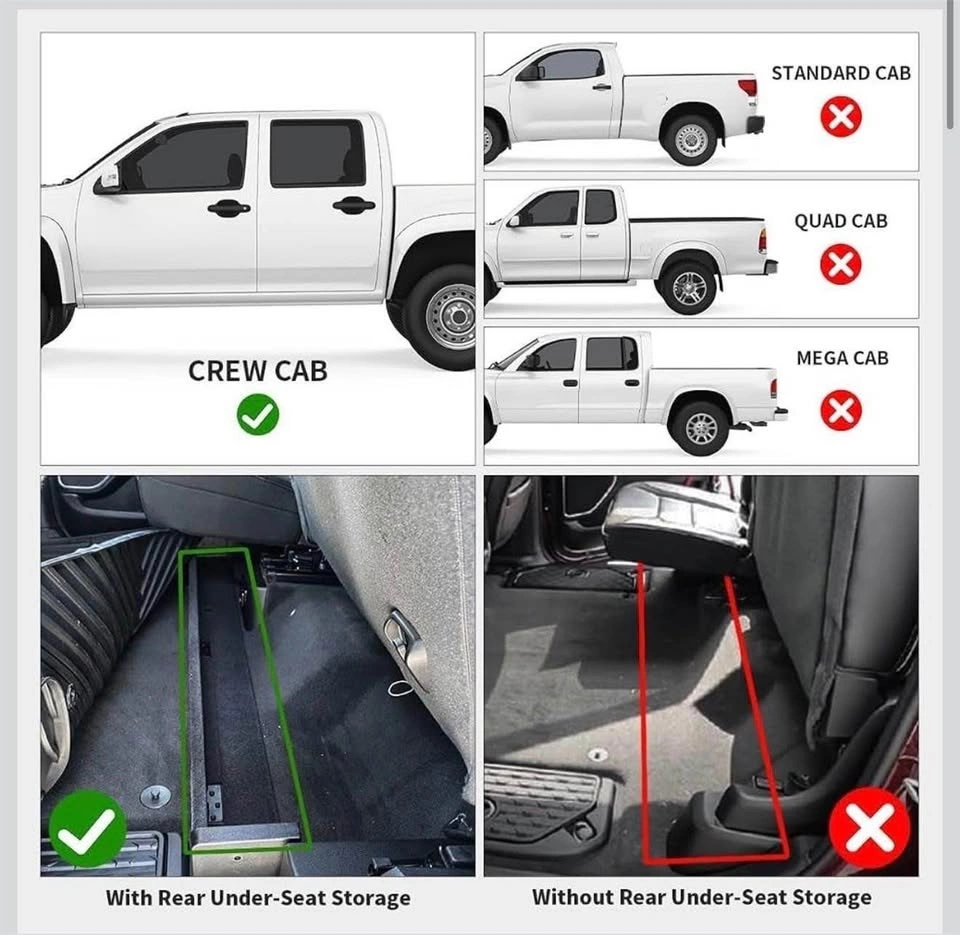 LASFIT Floor Mats for RAM 1500 Crew Cab 2025-2026 - photo 4