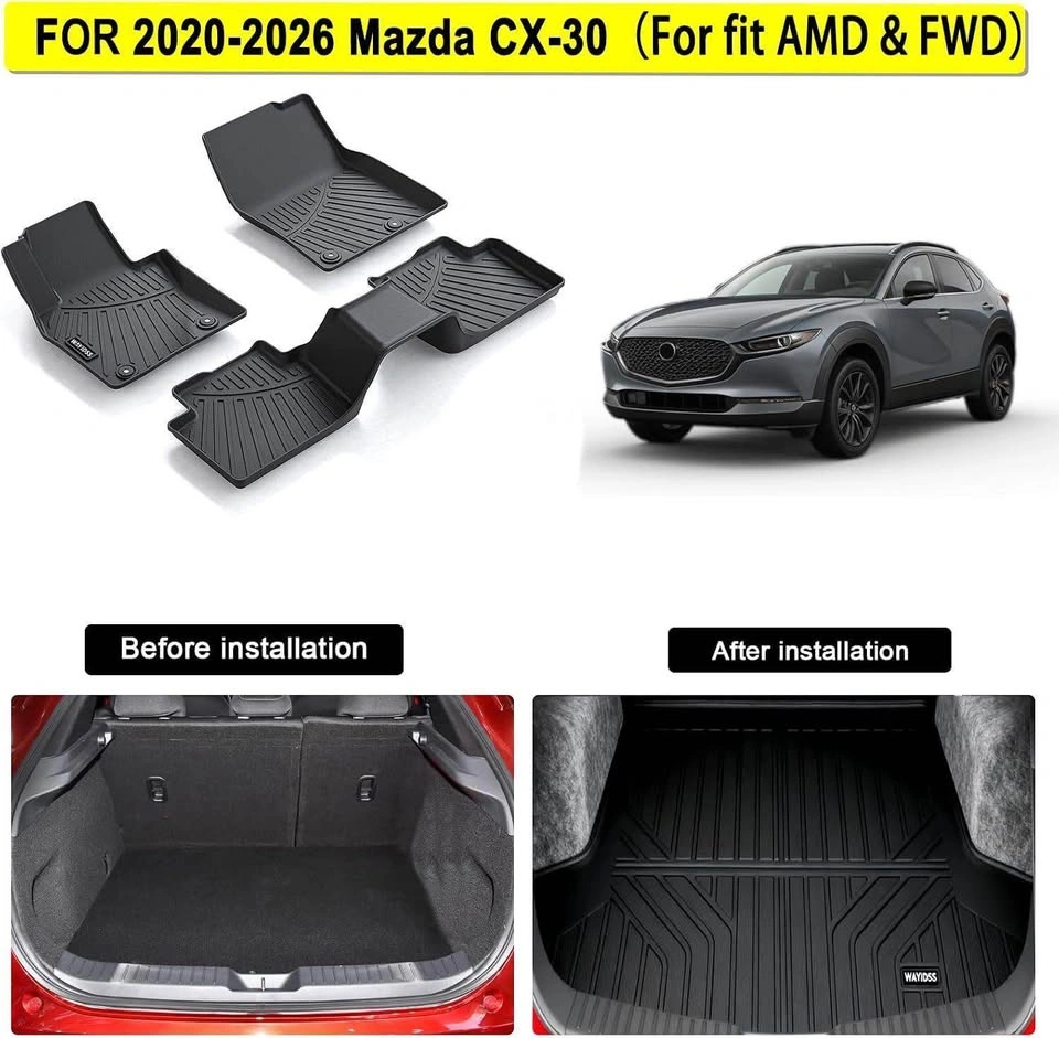 New! Floor Mats for Mazda CX-30 - photo 3