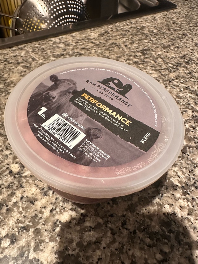 Raw Performance Dog Food Performance Blend