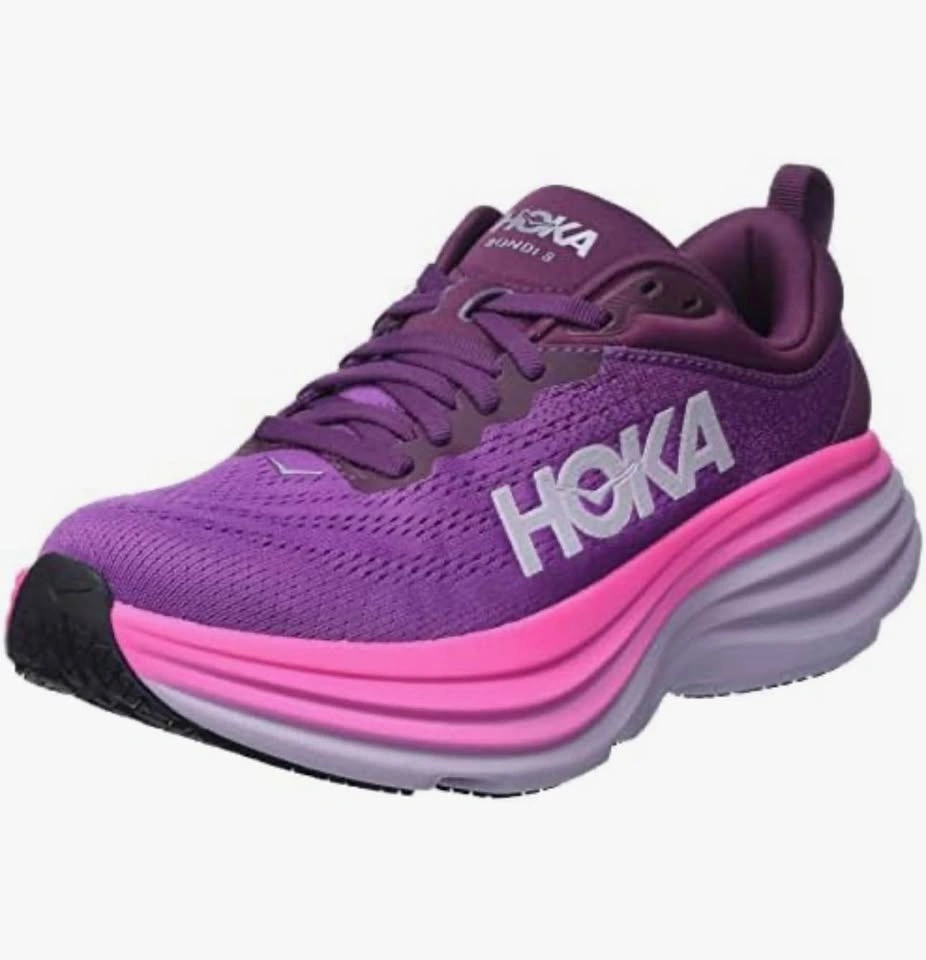 Hoka Bondi 8 Running Shoes Womens 7.5 (BeautyBerry) - photo 4