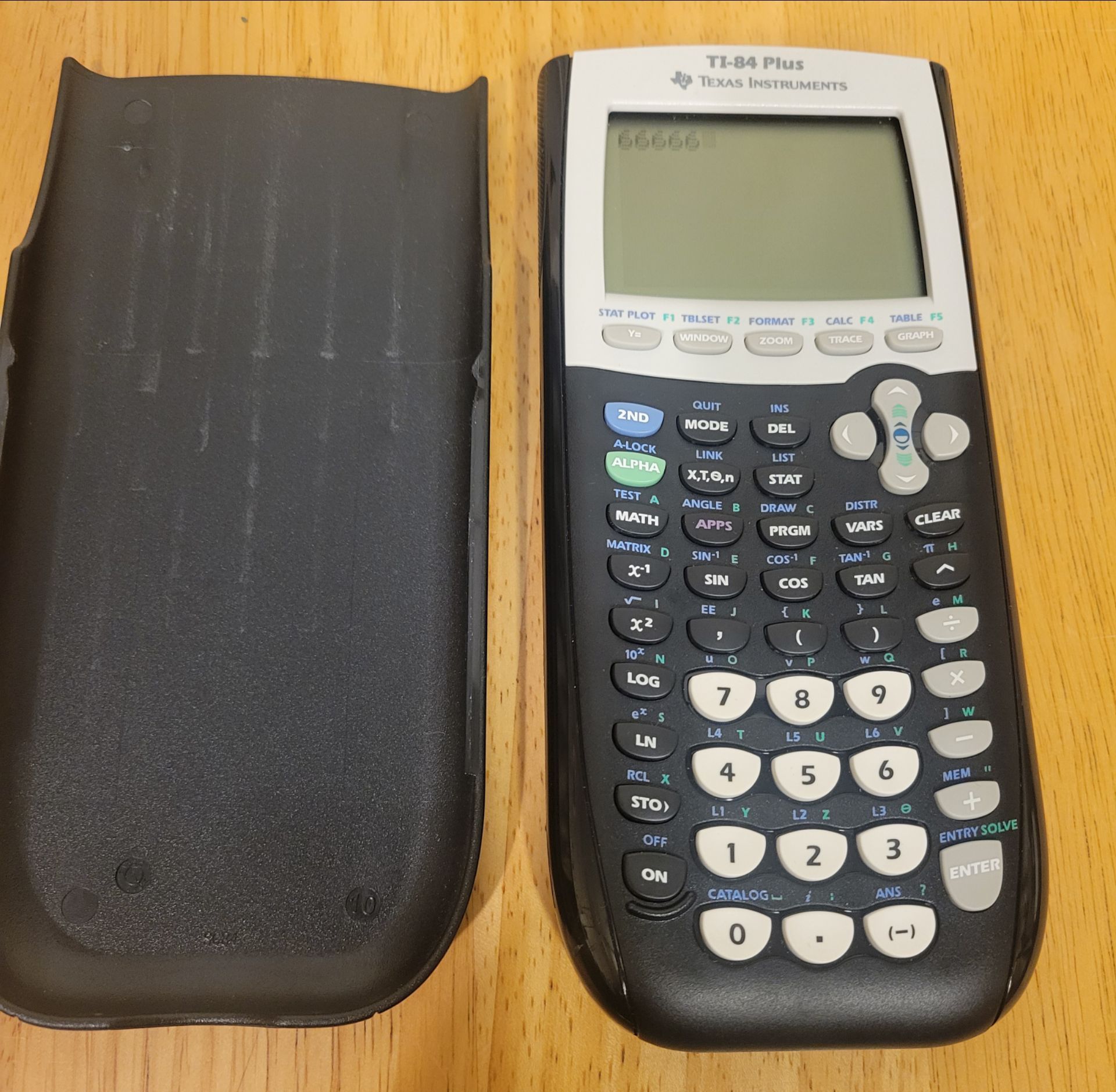 Texas Instruments TI-84 Plus Graphing Calculator w/ Slide Cover