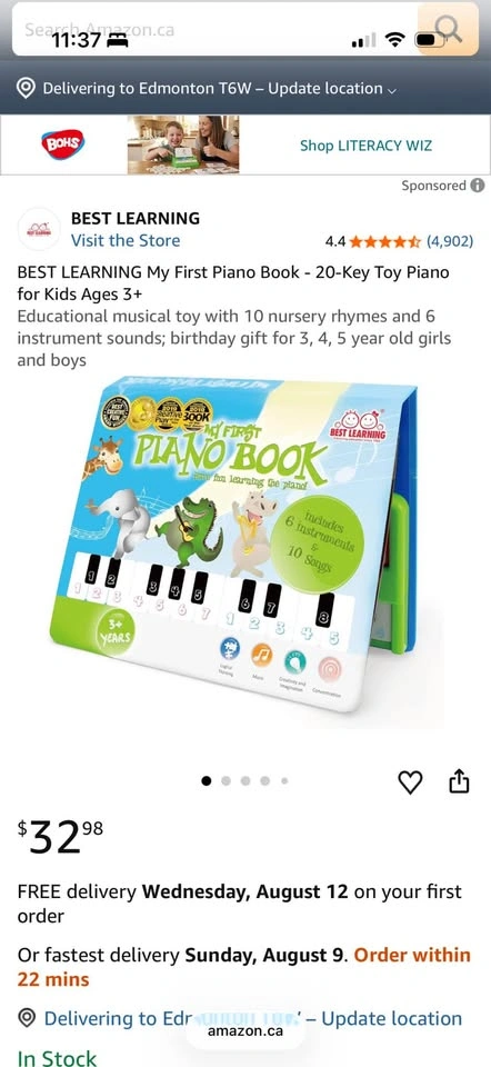 Brand New BEST LEARNING My First Piano Book - photo 3
