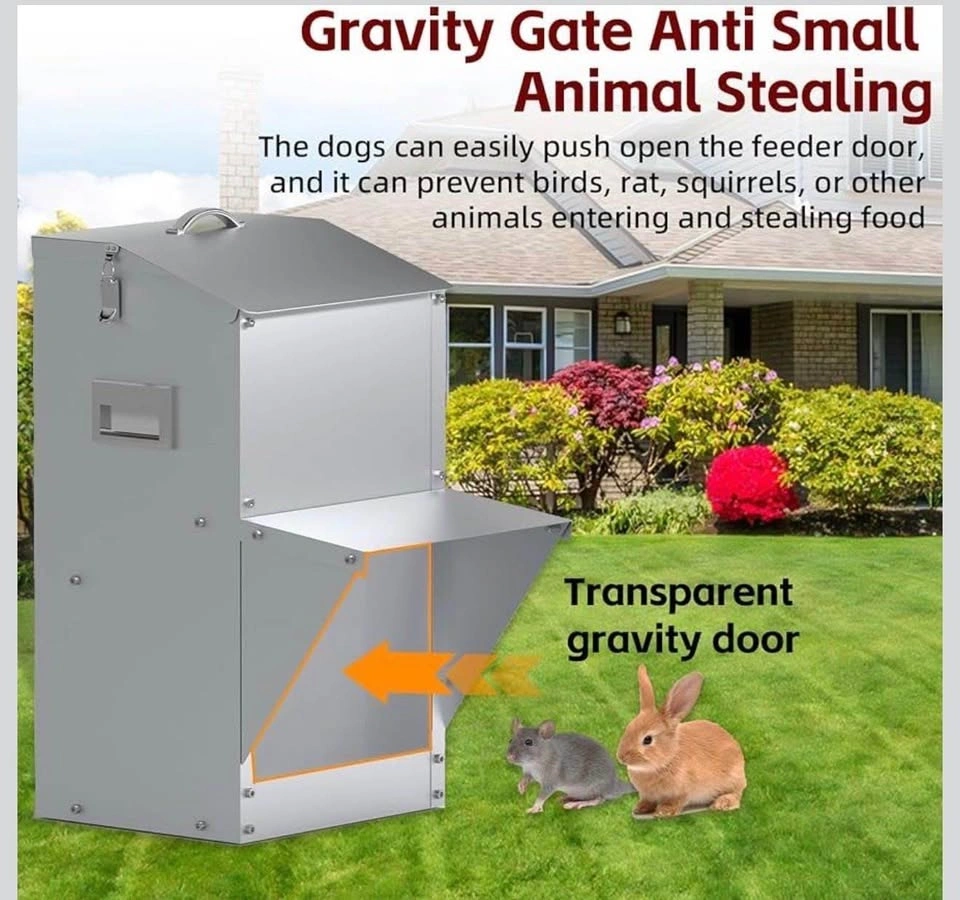 New! 25lb Automatic Gravity Dog Feeder - photo 3