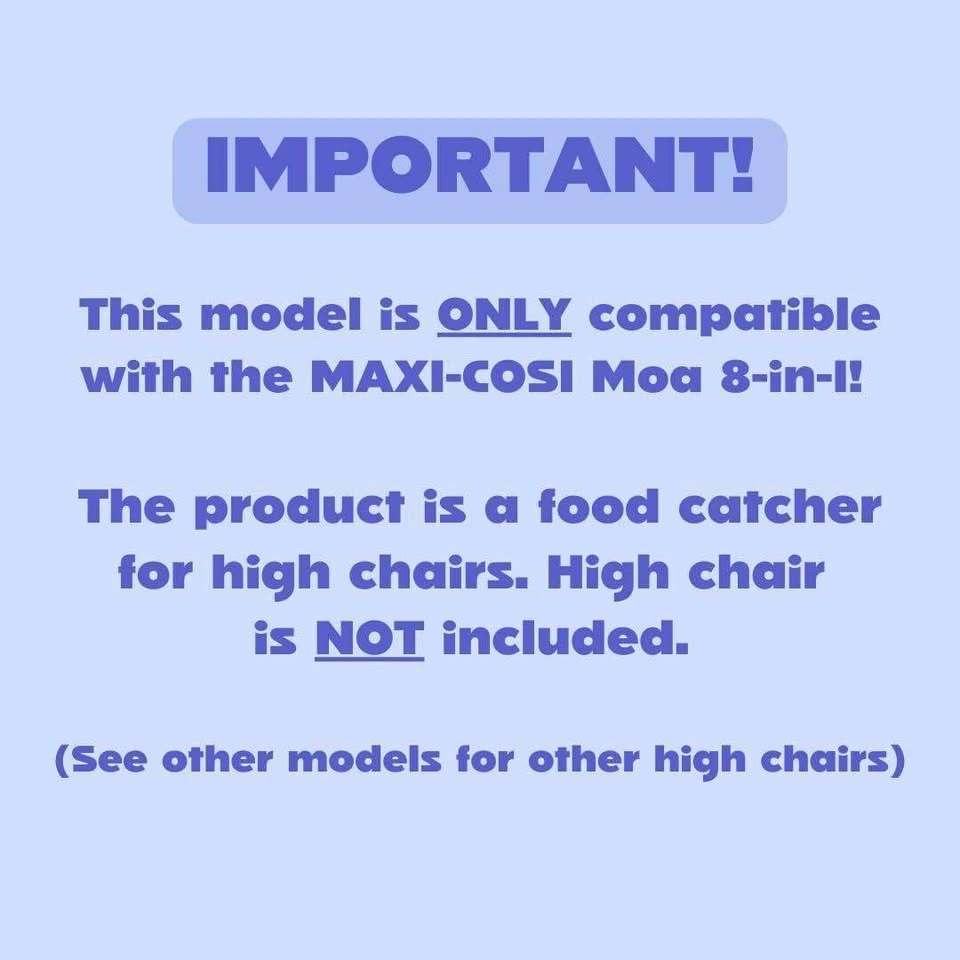 Catchy High Chair Food Catcher for Maxi-Cosi Moa 8-in-1 - photo 2