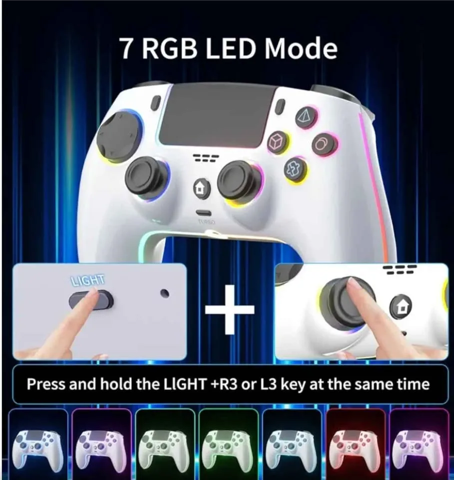 Wireless Controller PS-5/Pro/Slim/PC, Hall Effect Sticks image indicator(3)