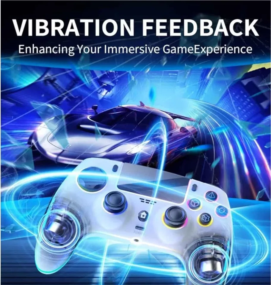 Wireless Controller PS-5/Pro/Slim/PC, Hall Effect Sticks image indicator(4)