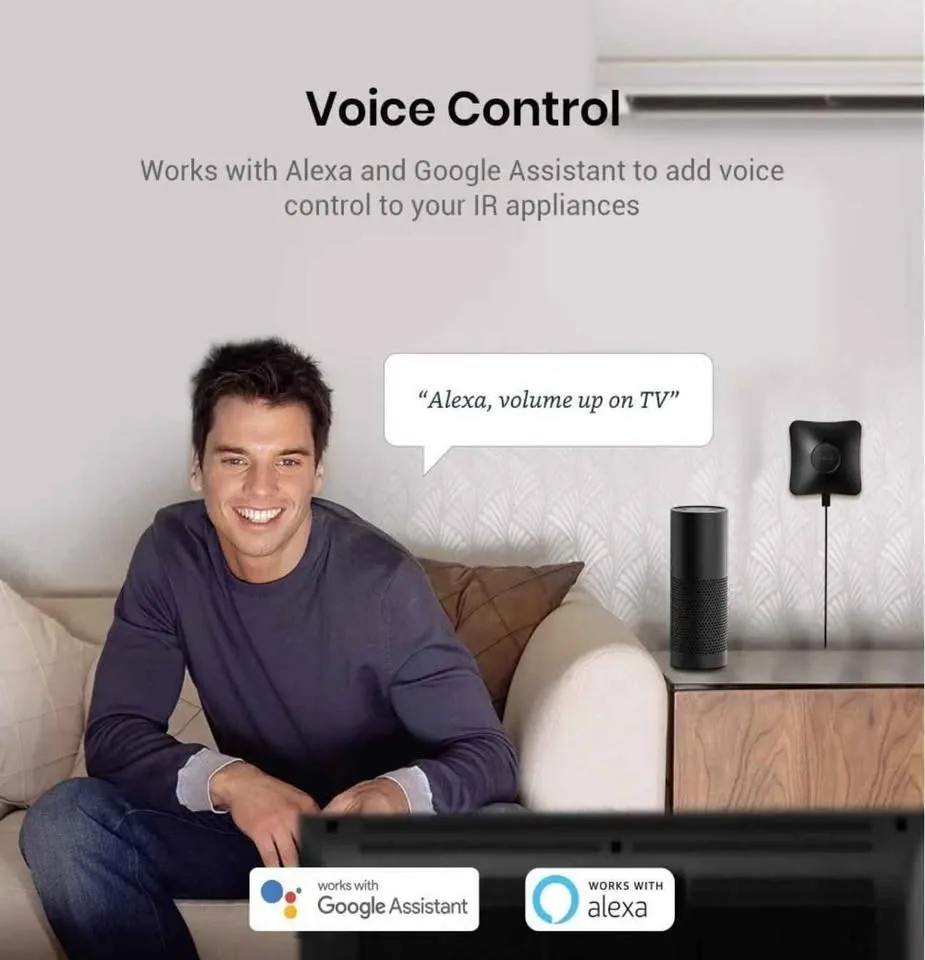 BroadLink RM4 pro S Smart Remote and Sensor Cable Set image indicator(6)