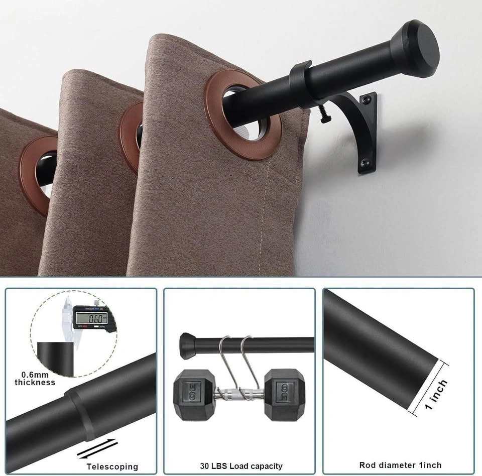 New Kemmie Telescoping Curtain Rod - photo 4