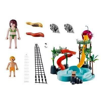 Playmobil Family Fun Water Park with Slides 70609