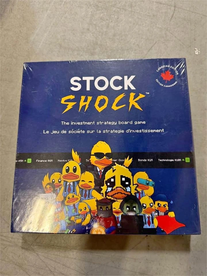 Stock Shock: The Investment Strategy Board Game - Canadian Editi