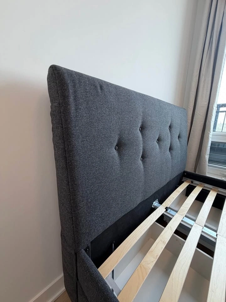 IKEA IDANÄS Upholstered storage bed (size FULL/DOUBLE) - photo 3
