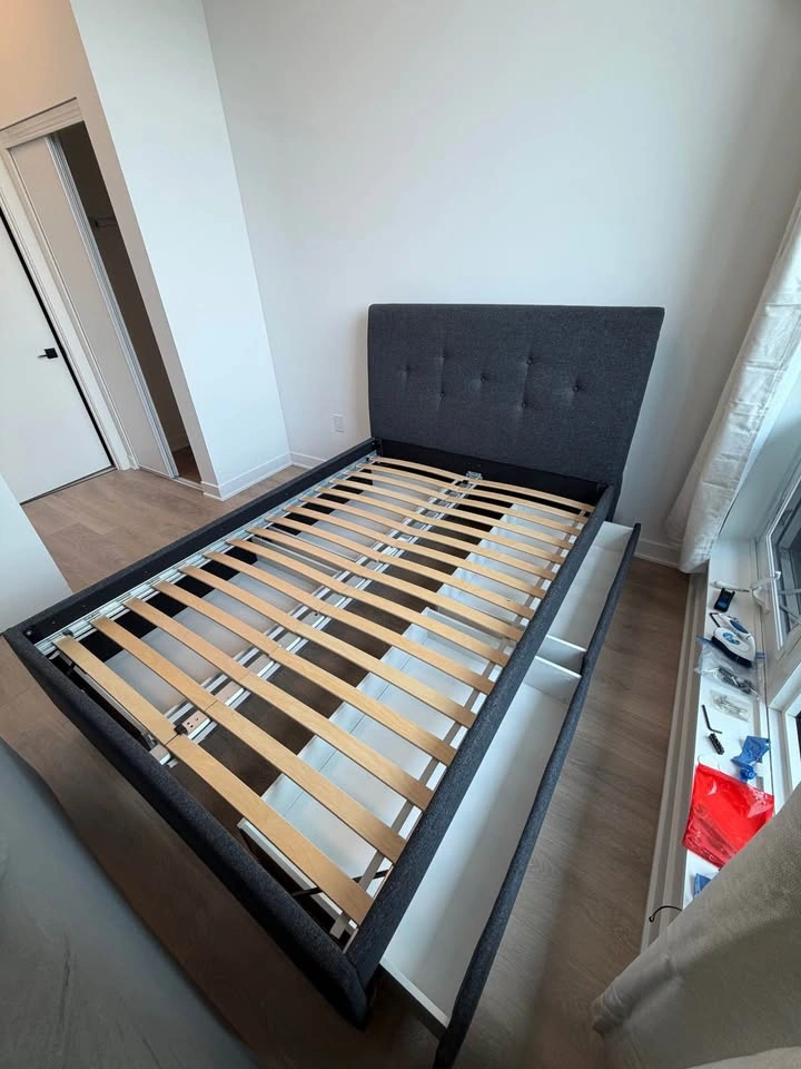 IKEA IDANÄS Upholstered storage bed (size FULL/DOUBLE) - photo 4
