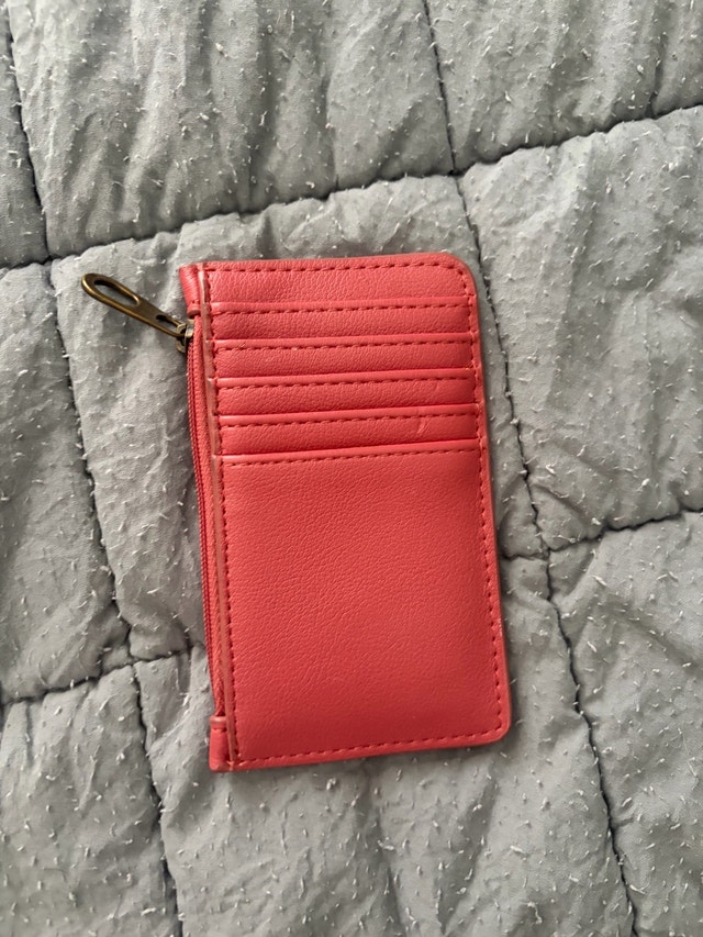 Coral Card Holder Wallet