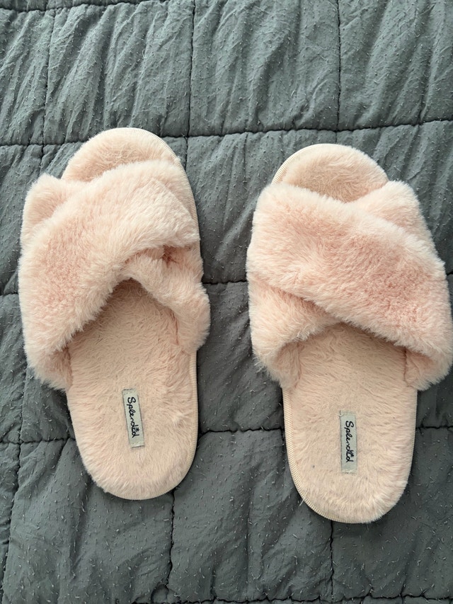 Splendid Faux Fur Slippers