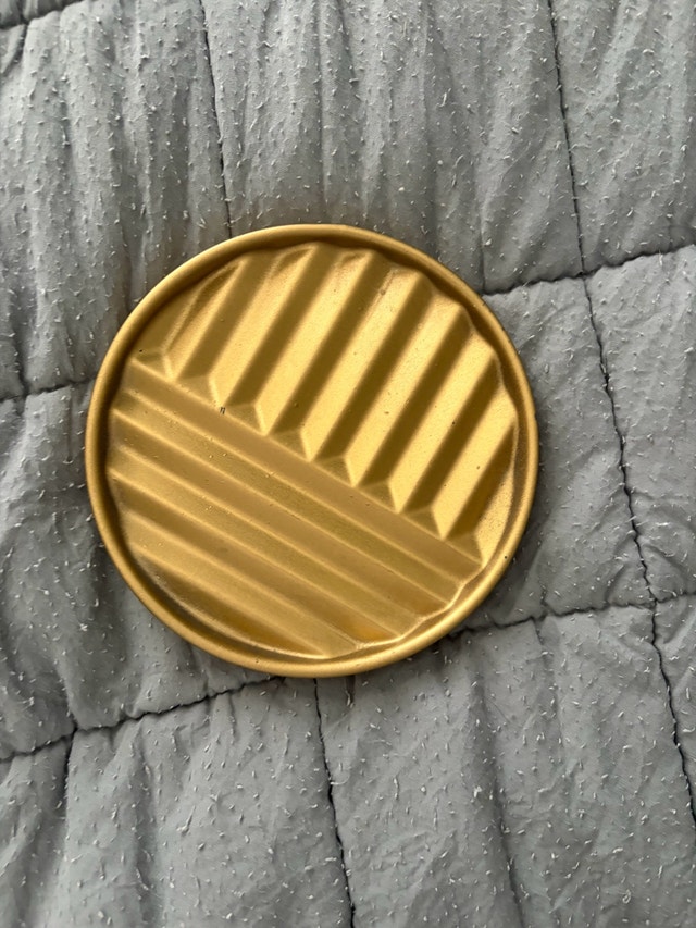 Gold Decorative Coaster