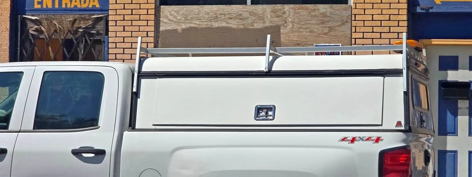 Camper Topper Cap for Silverado/GMC Sierra 2014-2018 6.6' Bed