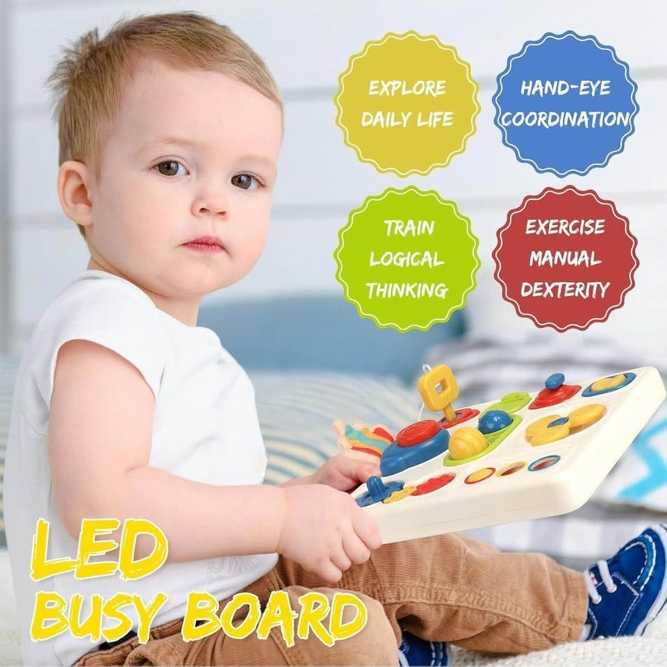 New! Music Light Busy Board - photo 4