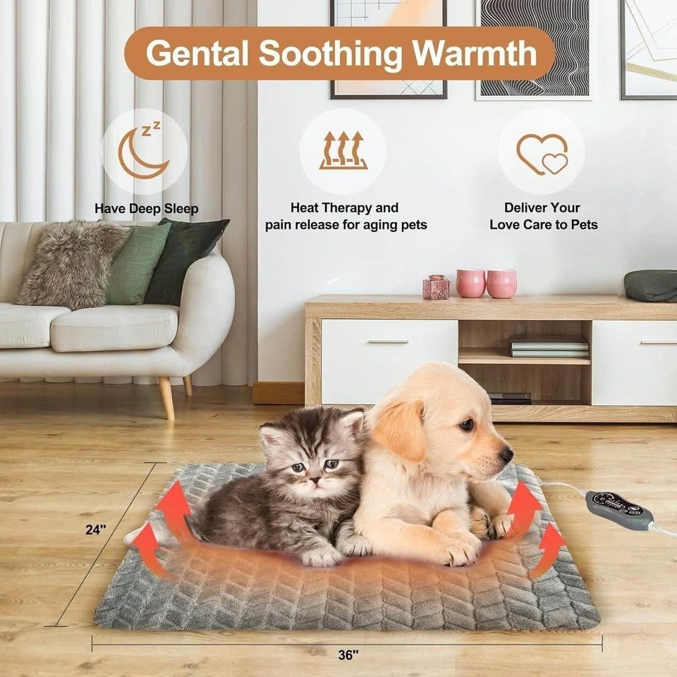 New! Electric Heated Pet Pad 24" x 36" - photo 2
