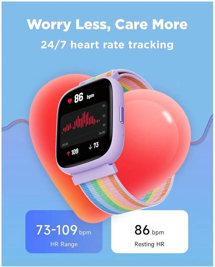 BIGGERFIVE Smart Watch for Kids, 1.8" Fitness Tracker Watch - photo 5