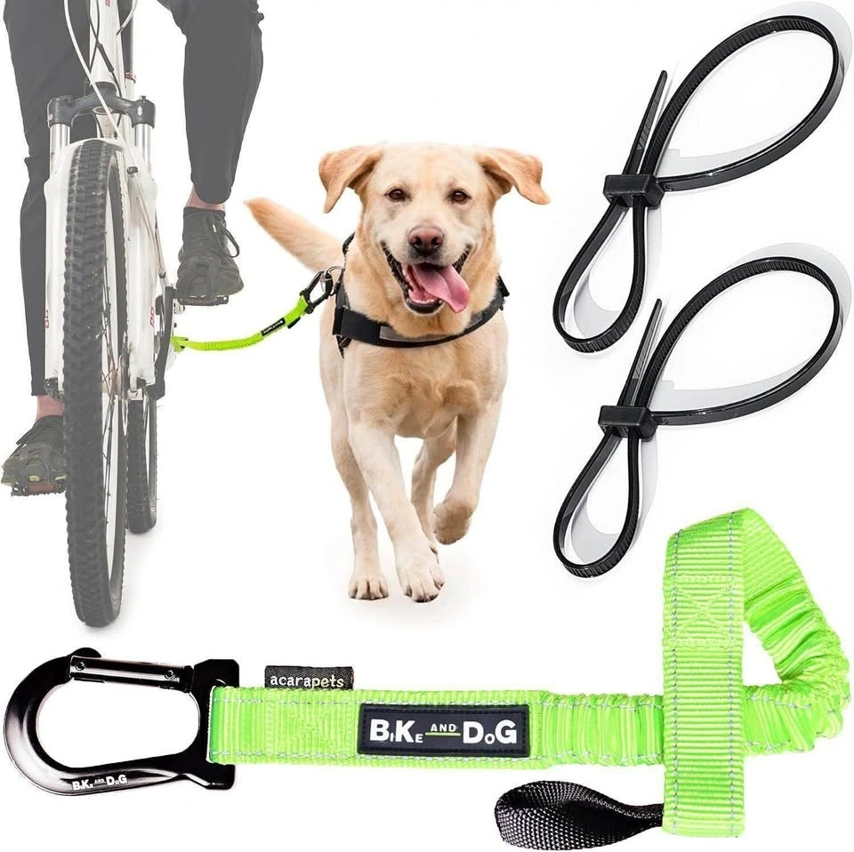 New! Bike Dog Leash - photo 2