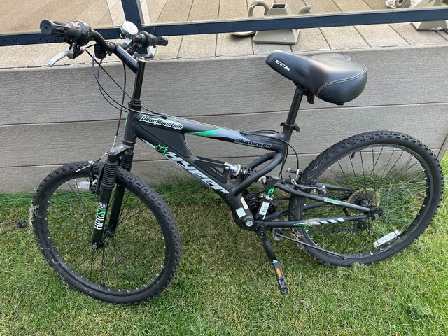 Hyper Bear Mountain 24" Dual Suspension Aluminum Bike