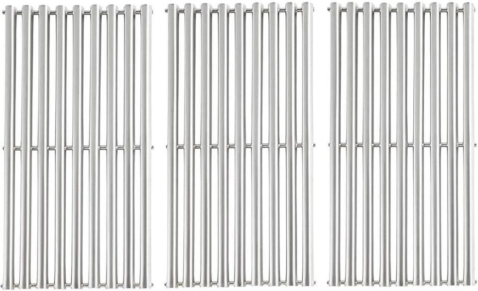 New! Broilmann Stainless Steel Grill Grates, 3-sections - photo 2
