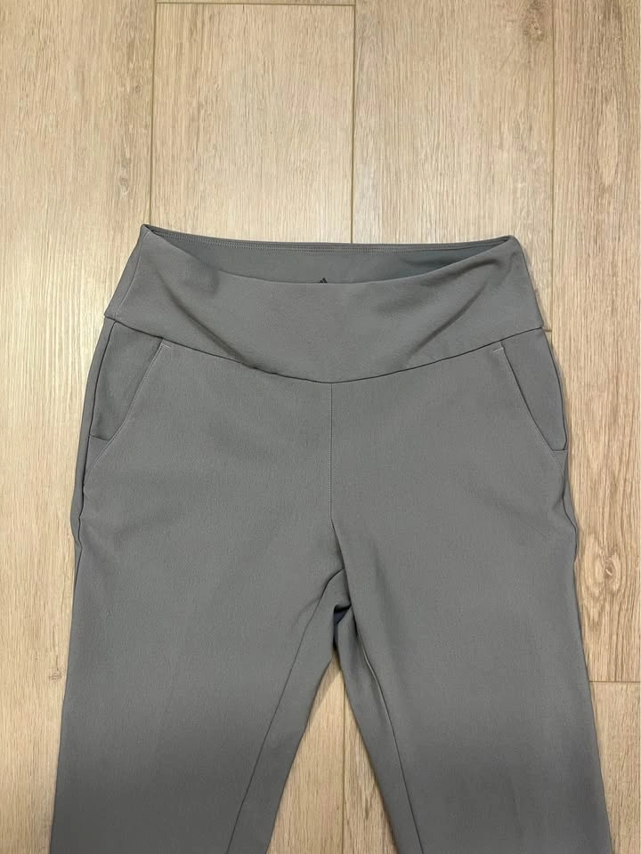 ADIDAS Women's Grey Pull-On Stretch Trousers - photo 2