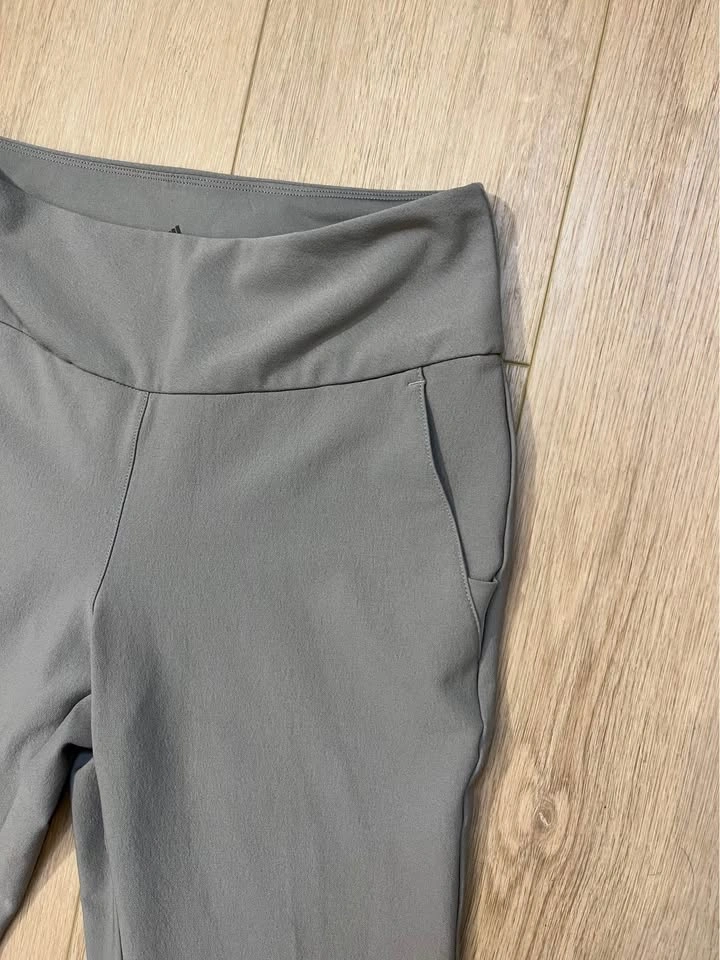 ADIDAS Women's Grey Pull-On Stretch Trousers - photo 3