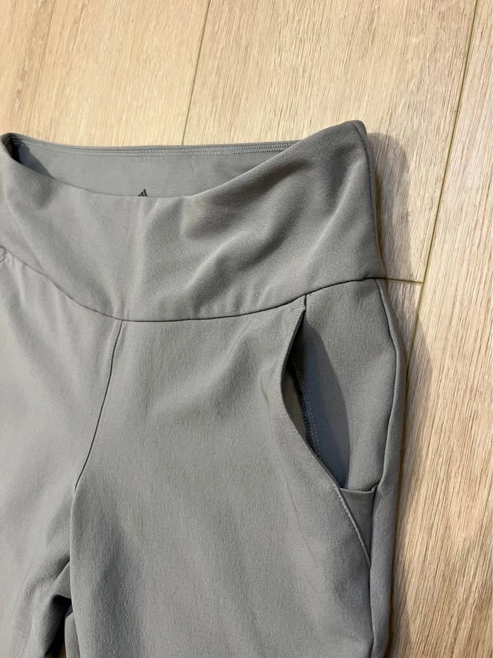 ADIDAS Women's Grey Pull-On Stretch Trousers - photo 4