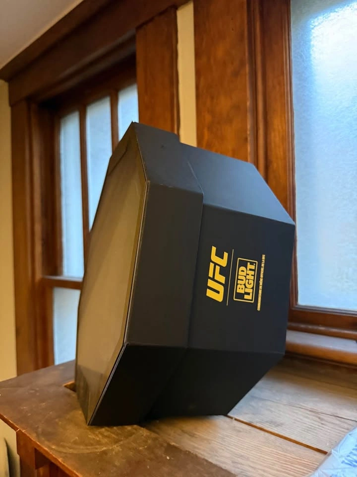Official Bud Light x UFC Octagon Collector's Box - GSP Gold - photo 2