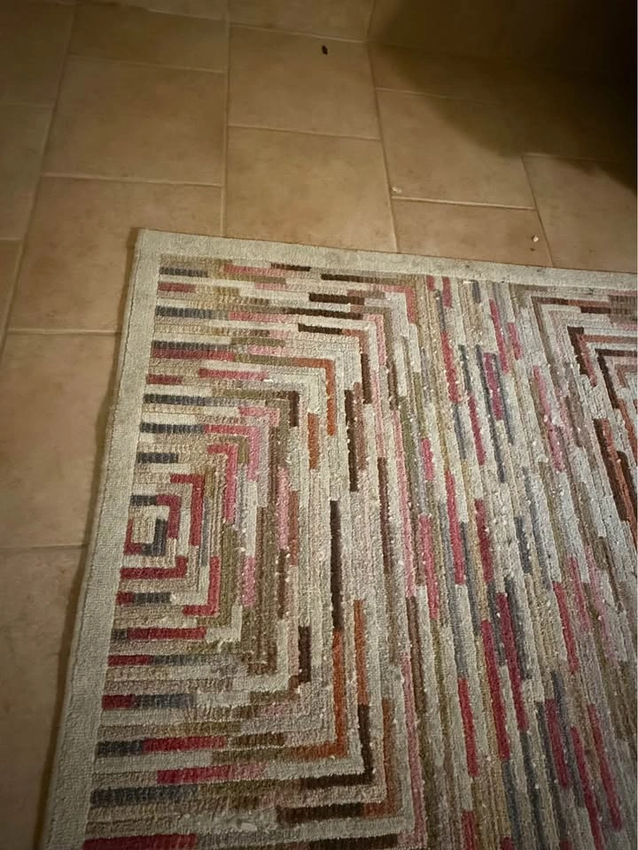 Large Modern Geometric Area Rug – 8' x 11' (Multicolor) - photo 3