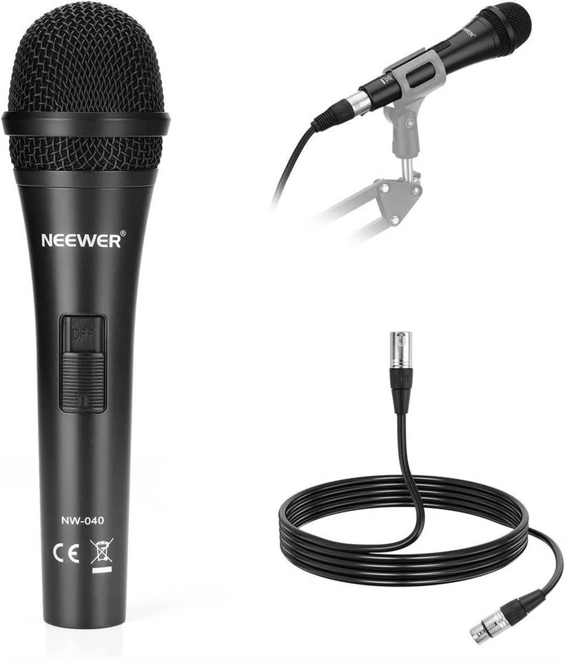 Brand New Neewer NW-040 Dynamic Microphone & Tripod Stand - photo 2